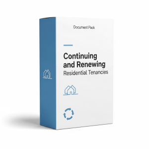 Continuing and Renewing Residential Tenancies