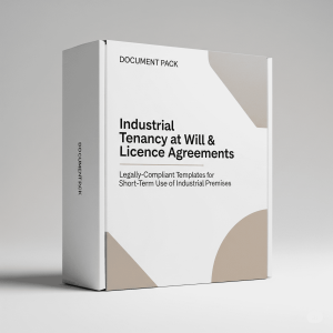 Industrial Premises Tenancies at Will and Licences