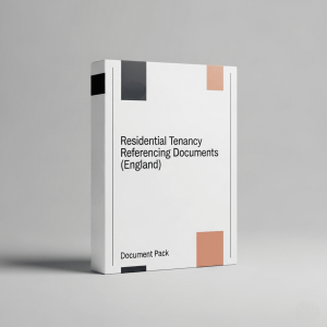 Residential Tenancy Referencing Documents England