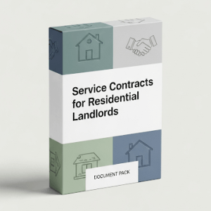 Service Contracts for Residential Landlords