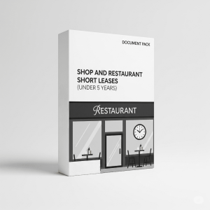 Shop and Restaurant Short Leases for Five Years or Less