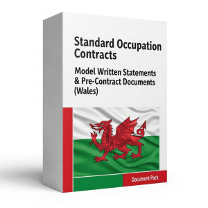 Standard Occupation Contracts, Model Written Statements & Pre-Contract Documents (Wales)
