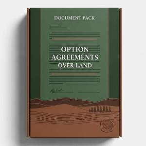 Option Agreements Over Land